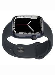 Apple Watch Series 7-41mm Smartwatch, GPS, Aluminium Case With Midnight Sport Band