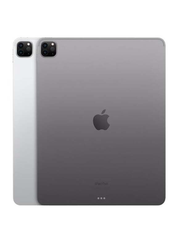 Apple iPad Pro 2022 128GB Silver 12.9-inch Tablet, 8GB RAM, 5G, International Version