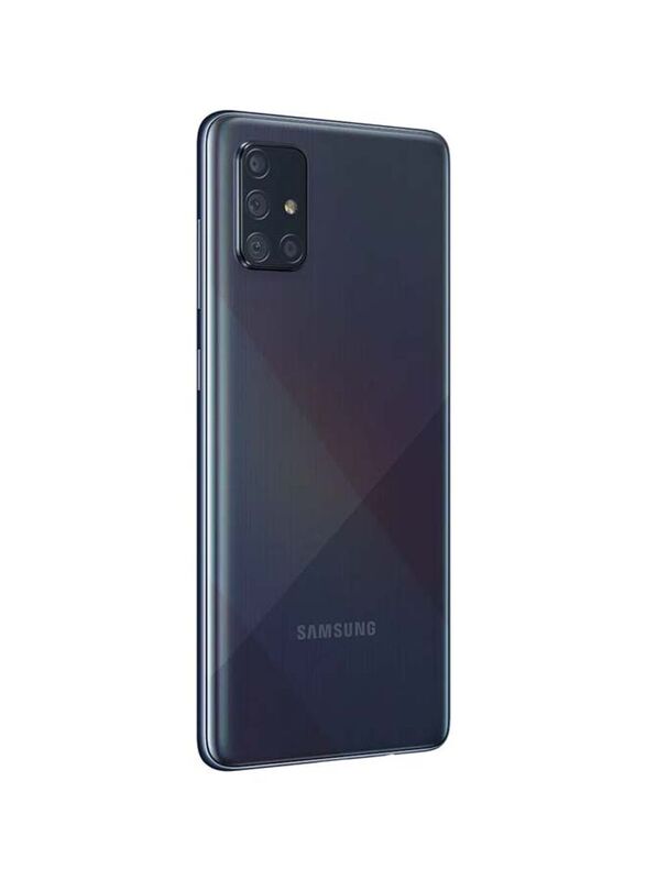 Samsung Galaxy A71 128GB Prism Crush Black, 8GB RAM, 4G LTE, Dual Sim Smartphone