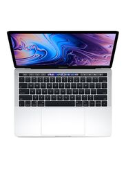 Apple Macbook Pro Touch Bar Laptop, 13.3" Retina Display, Intel Core I5 8th Gen 14Ghz Quad Core Processor, 256GB SSD, 8GB RAM, Intel Iris Plus Graphics, EN KB, macOS, MUHR2, Silver, Int. Version