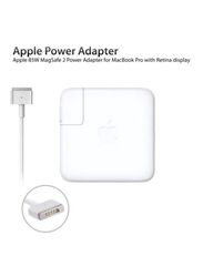 Apple 85W MagSafe 2 Power Adapter for MacBook Air, White