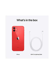 Apple iPhone 12 128GB Product Red, With FaceTime, 4GB RAM, 5G, Single Sim Smartphone, International Version