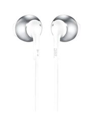 JBL T205 Wireless/Bluetooth In-Ear Headphones, White