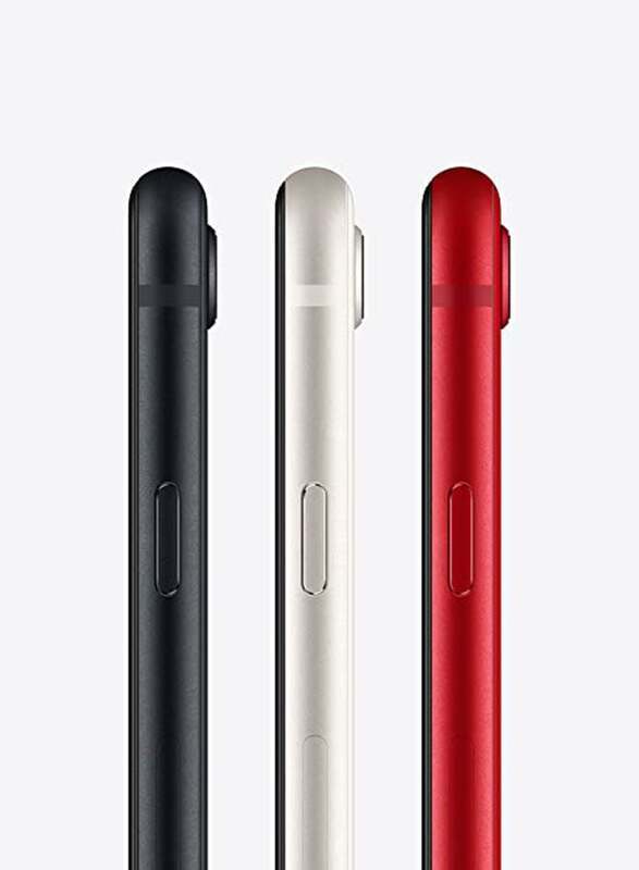 Apple iPhone SE 2022 3rd Gen 64GB Midnight, Without FaceTime, 4GB RAM, 5G, Single Sim Smartphone, International Version