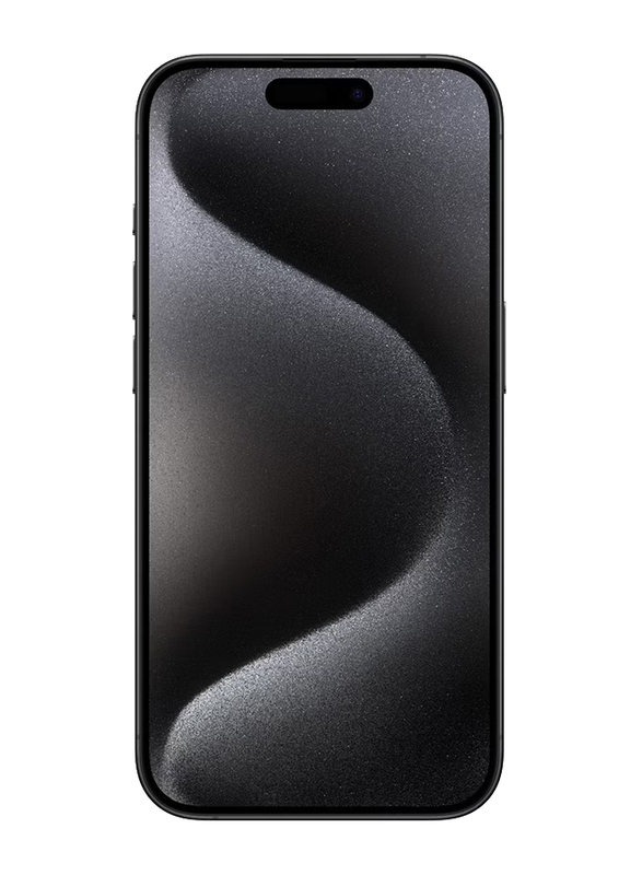 Apple iPhone 15 Pro Max 512GB Black Titanium, With FaceTime, 8GB RAM, 5G, Single SIM Smartphone, Middle East Version