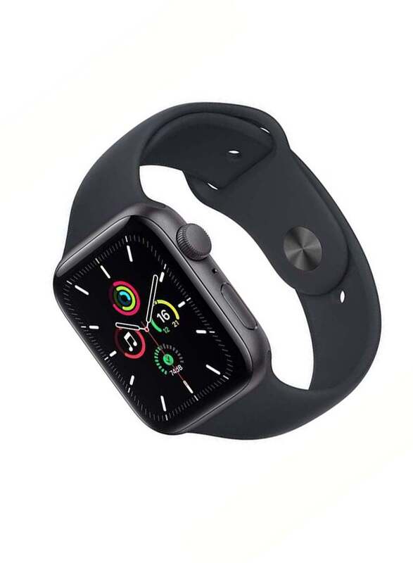 Apple Watch SE 1st Gen 44mm Smartwatch, GPS, Space Grey Aluminum Case With Midnight Sport Band