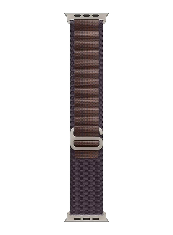 Apple Watch Ultra 2 49mm Smartwatch, GPS + Cellular, Titanium Case with Medium Indigo Alpine Loop