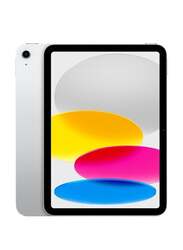 Apple iPad 2022 256GB Silver 10.9-Inch Tablet, 4GB RAM, 5G, International Version