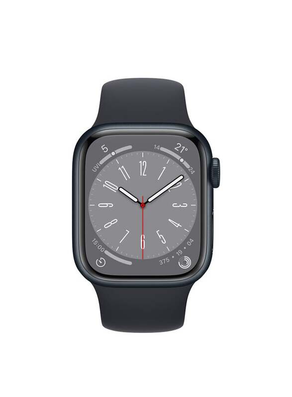 Apple Watch Series 8 45mm Smartwatch, GPS + Cellular, Midnight