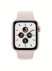 Apple Watch SE 44mm Smartwatch, GPS + Cellular, Starlight