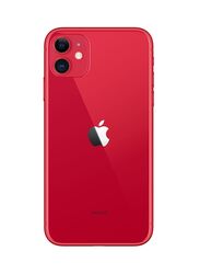 Apple iPhone 11 64GB Red, With FaceTime, 4GB RAM, 4G LTE, Single Sims Smartphone, UAE Version
