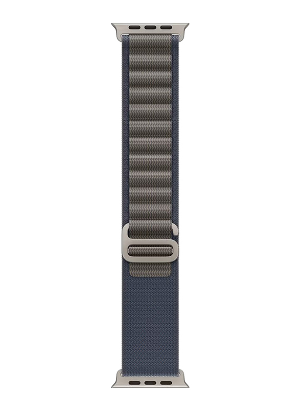Apple Watch Ultra 2 49mm Smartwatch, GPS + Cellular, Titanium Case with Large Blue Alpine Loop