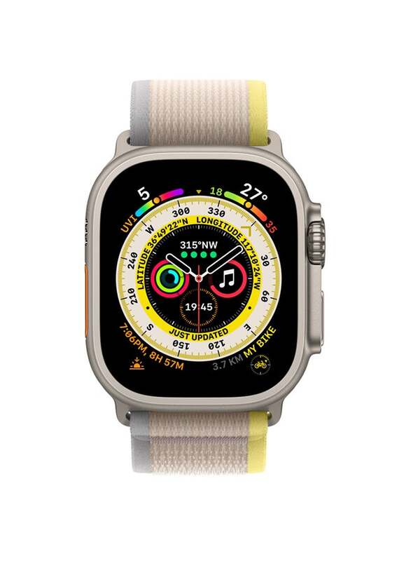 Apple Watch Ultra 49mm Smartwatch, GPS + Cellular, Yellow/Beige