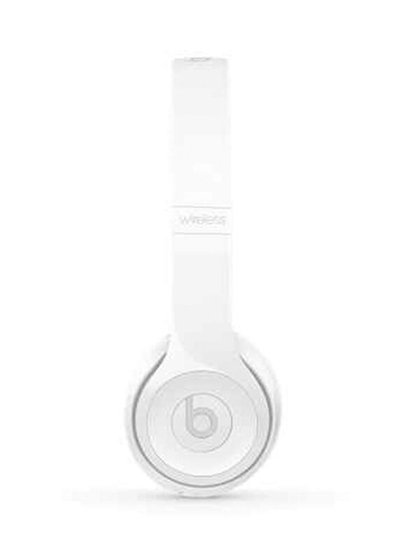 Beats Solo 3 Wireless Over-Ear Headphones, Gloss White