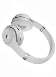 Beats Solo3 Wireless Over-Ear Headphones With Mic, Satin Silver
