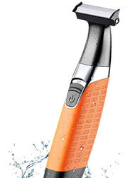 Kemei Eyebrow and Facial Trimmer, KM1910, Black/Orange/Silver