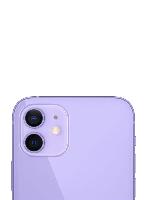 Apple iPhone 12 128GB Purple, With FaceTime, 4GB RAM, 4G, Dual SIM Smartphone, International Version