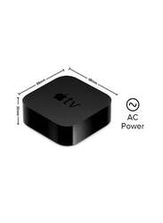 Apple TV 4K 64GB (2nd gen) Streaming Media Player, Black