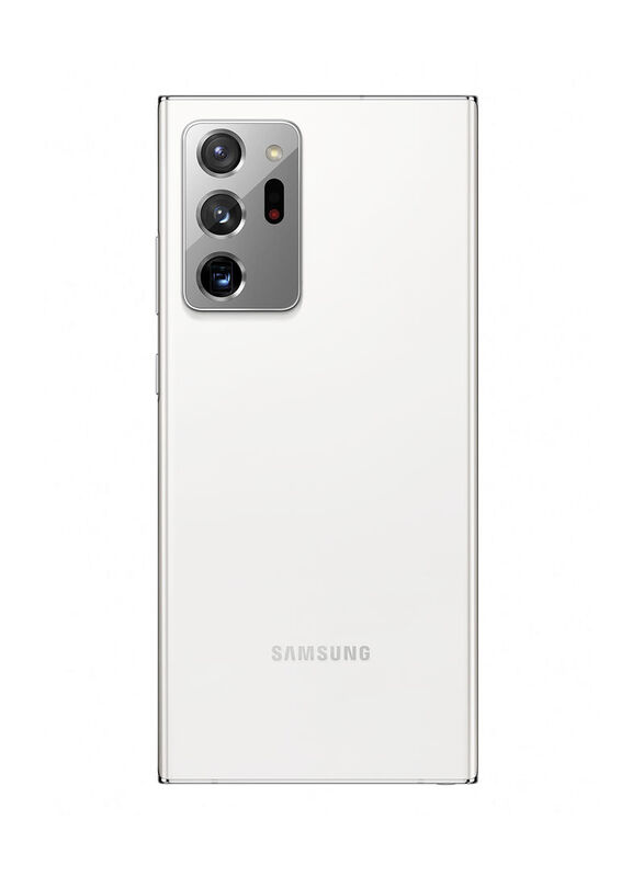 Samsung Galaxy Note20 Ultra 512GB Mystic White, 8GB RAM, 4G LTE, Dual Sim Smartphone, UAE Version