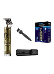 Kemei Professional Hair Clipper Kit, KM1974A, Gold/Silver/Black