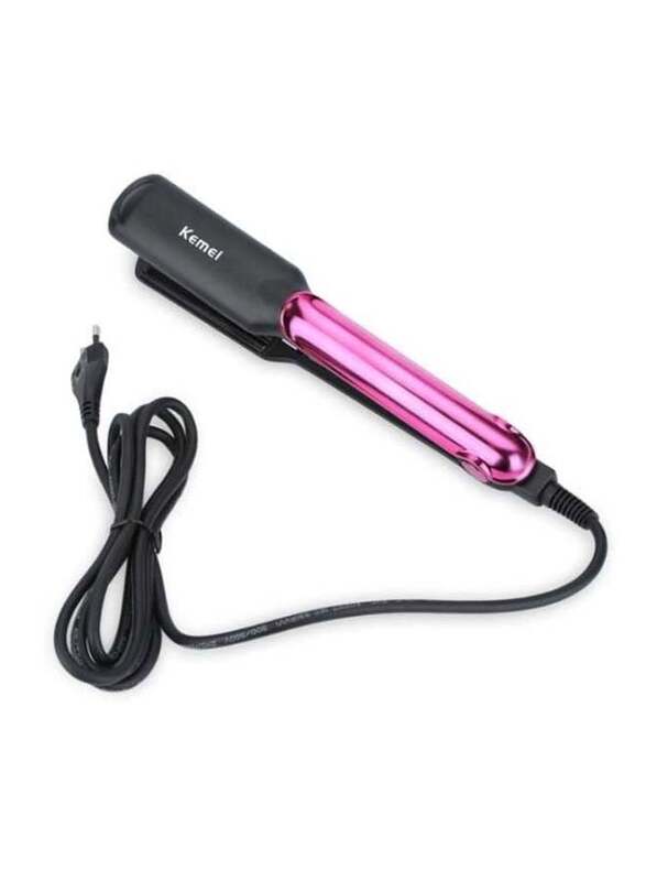 Kemei Iron Curling Styling Tools, Purple/Black