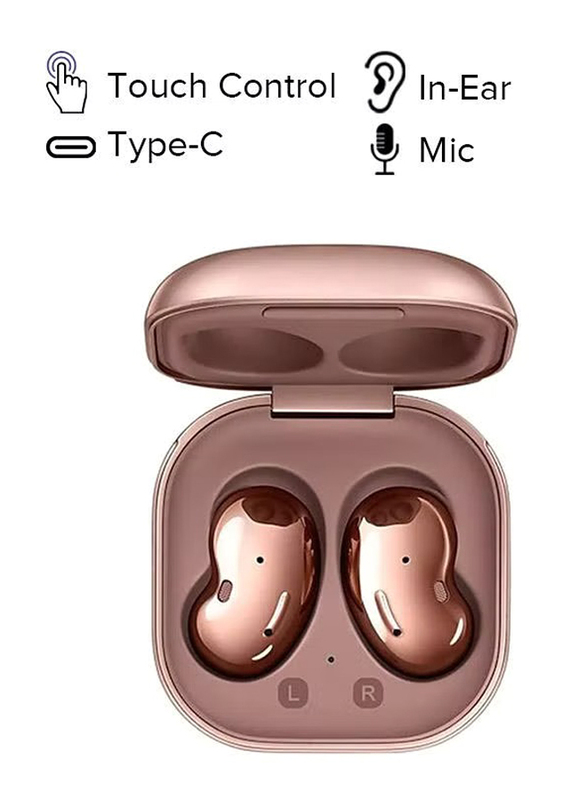 Samsung Galaxy Buds Live Wireless In-Ear Noise Cancelling Headphone, Mystic Bronze
