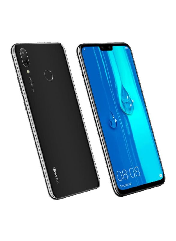 Huawei Y9 (2019) 64GB Midnight Black, 4GB RAM, 4G LTE, Dual Sim Smartphone