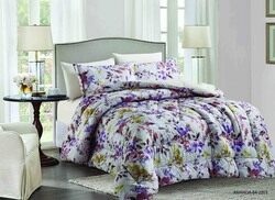 Elite Home 6-Piece Microfiber Comforter Set, 1 Comforter + 2 Pillow Covers + 2 Pillow Shams + 1 Fitted Sheet, King, Beige-E-64
