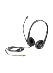 HP Business On-Ear Wired Headset v2, T4E61AT, Black