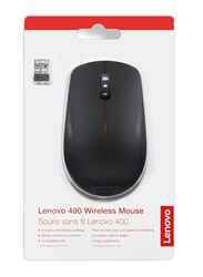 Lenovo 400 Wireless Optical Mouse, Black