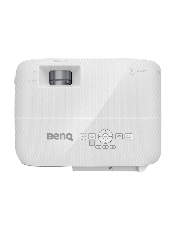 BenQ EX600 XGA Smart Projector, 3600 Lumens, White