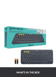 Logitech K380 Wireless Multi-Device English US Keyboard, Black
