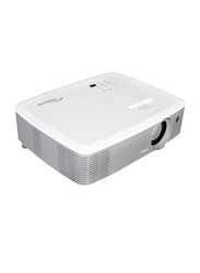 Optoma EH400+ DLP Projector, 4000 Lumens, White