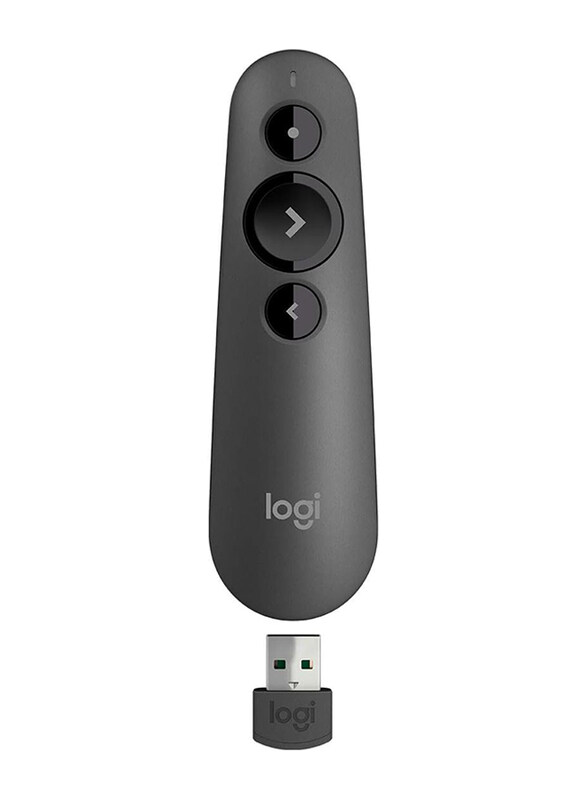 

Not Applicable Logitech R500s Laser Presentation Remote Clicker for Wireless Presenter, Black