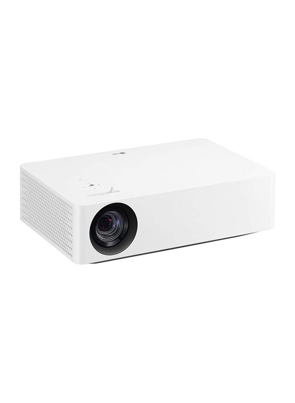 LG HU70LG 4K UHD CineBeam Projector, 1500 Lumens, White