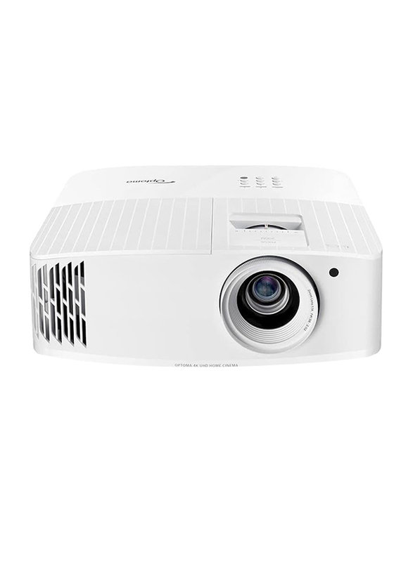 Optoma UHD38x Home Projector, 4000 Lumens, White