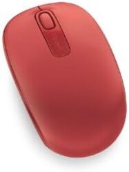 Microsoft 1850 3 Button Wireless Mobile Mouse - Flame Red