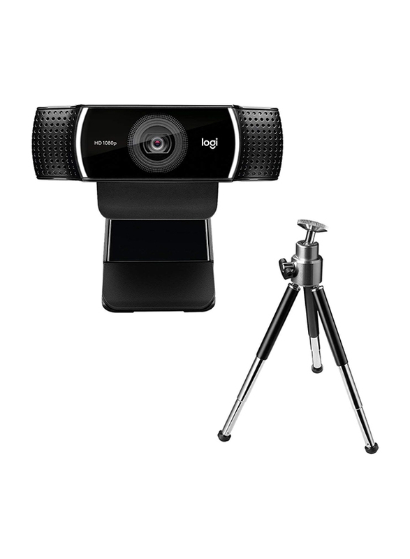 Logitech C922 Pro Stream Webcam HD 1080p, Black