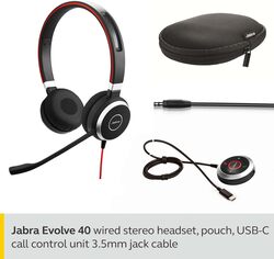 Jabra Evolve 40 MS Stereo  P/N: 6399-823-109