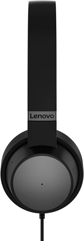 Lenovo Go Wired ANC Headphones Wired Headband Car/Home Office USB Type C Black 4XD1C99223