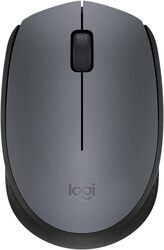 Logitech M170 Wireless Mouse, 2.4 GHz with USB Nano Receiver, Optical Tracking, 12-Months Battery Life, Ambidextrous, PC/Mac/Laptop - Grey,