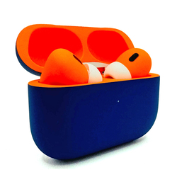 ميرلين كرافت أبل إيربود برو جين 2 النوع سي كومبو أزرق نيون برتقالي