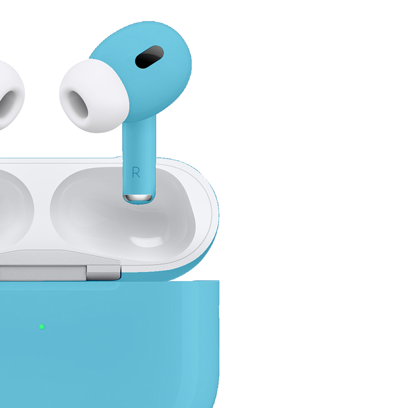 MERLIN CRAFT APPLE AIRPOD PRO GEN 2 TYPE C TIFFANY BLUE