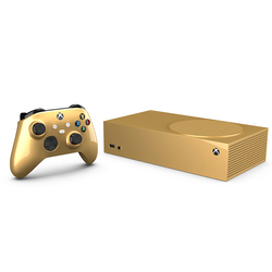 Merlin Craft Microsoft Xbox Series S Gaming Console, Golden Mist