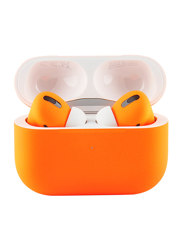 Craft Merlin Apple AirPods Pro Gen 2 Wireless In-Ear Noise Cancelling Earbuds, Neon Orange