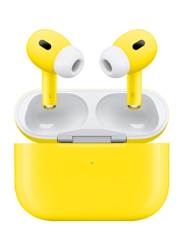 Craft Merlin Apple AirPods Pro Gen 2 Wireless In-Ear Noise Cancelling Earbuds, Pineapple Yellow