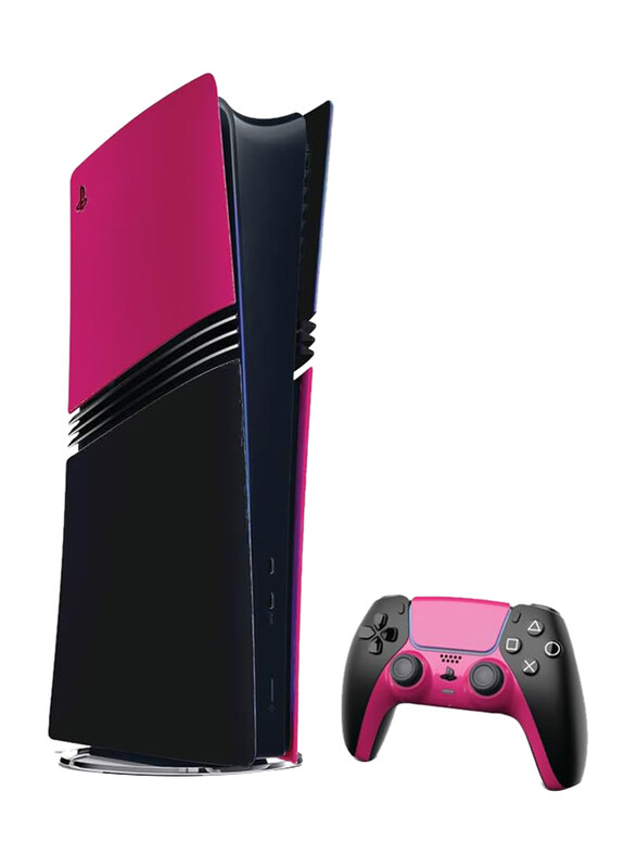 

Merlin Craft Sony PlayStation PS5 Pro Customized Digital Console, Pinkop
