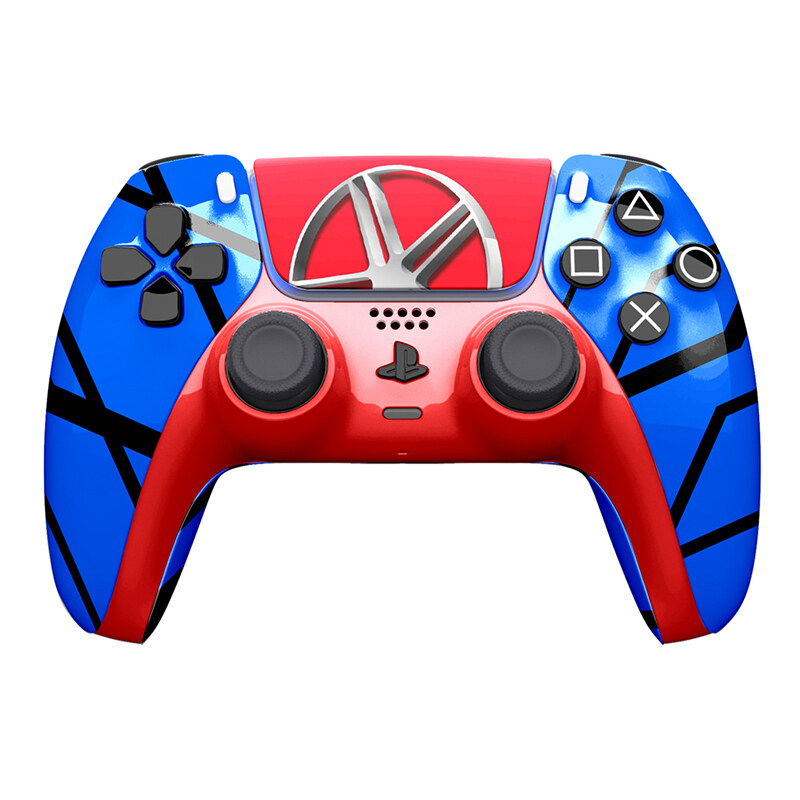 

MERLIN CRAFT CUSTOMIZED SONY DUAL SENSE GAMING CONTROLLER FOR PS5 & PS5 SLIM THE RACER NEW 2024 DESIGN