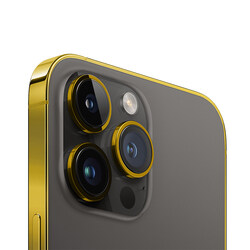 MERLIN CRAFT IPHONE 15 PRO MAX 1TB EDGE OF GOLD BLACK TITANIUM