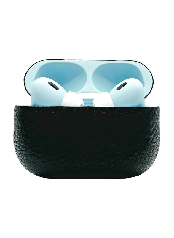 

Merlin Apple Airpods Pro Gen 2c Wireless In-Ear Noise Cancelling Headphones, Leather Calf Black Blue